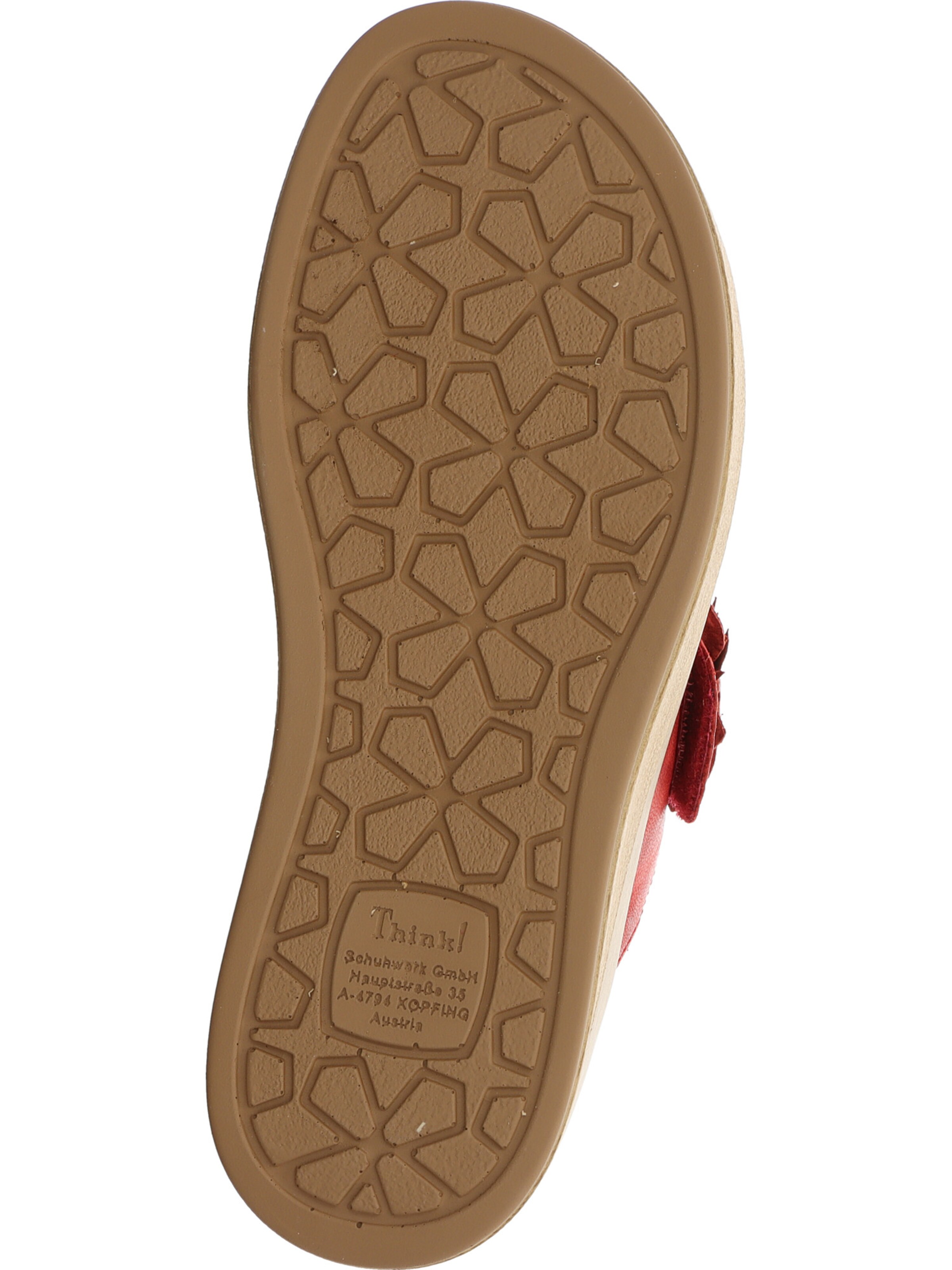 THINK! Pantolette 'Meggie' in Rot