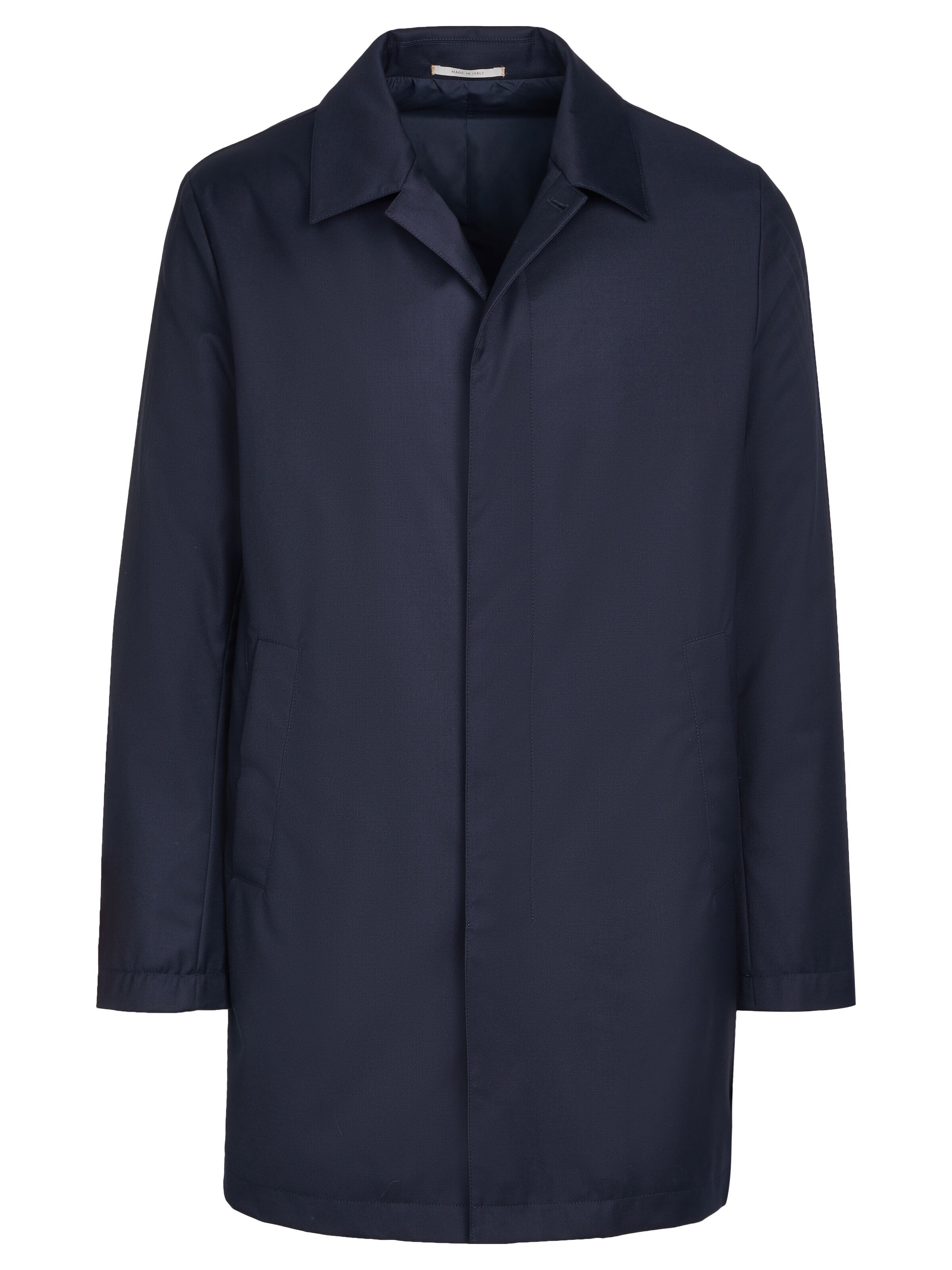 PAL ZILERI Between-seasons coat 'Pal Zileri Mantel' in Blue: front