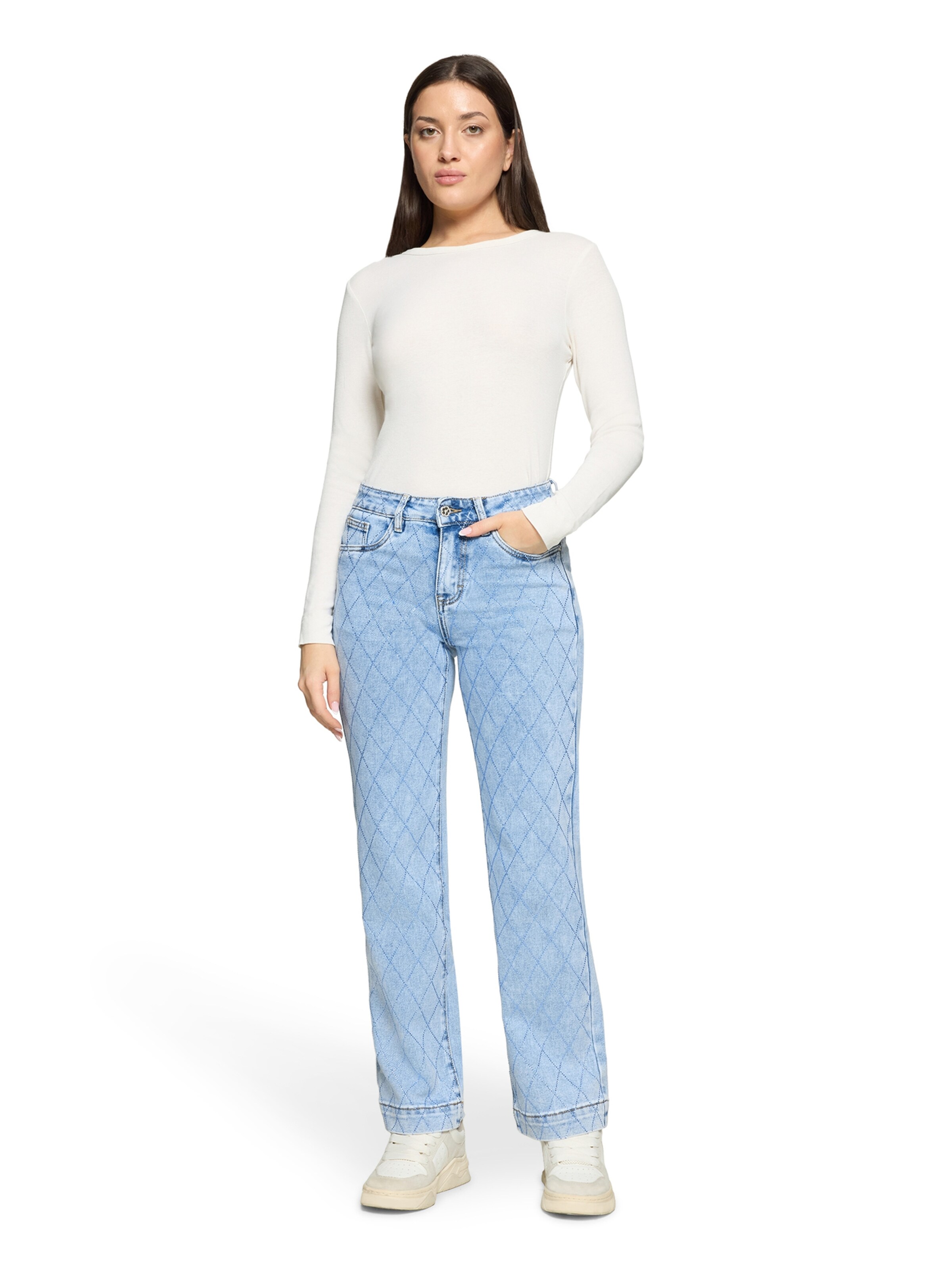 Cartoon Regular Jeans in Blau