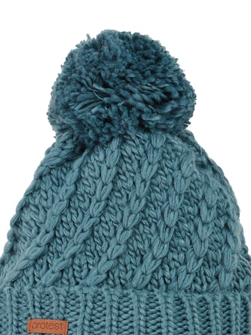 PROTEST Mütze 'PRTPAISLEY 23' in Blau: Vorderseite