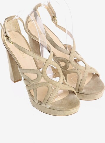 E´CLAT Sandals & High-Heeled Sandals in 40 in Beige: front