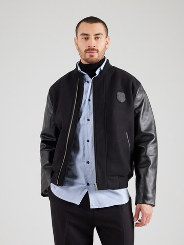 The Kooples Jacke in Schwarz: Vorderseite