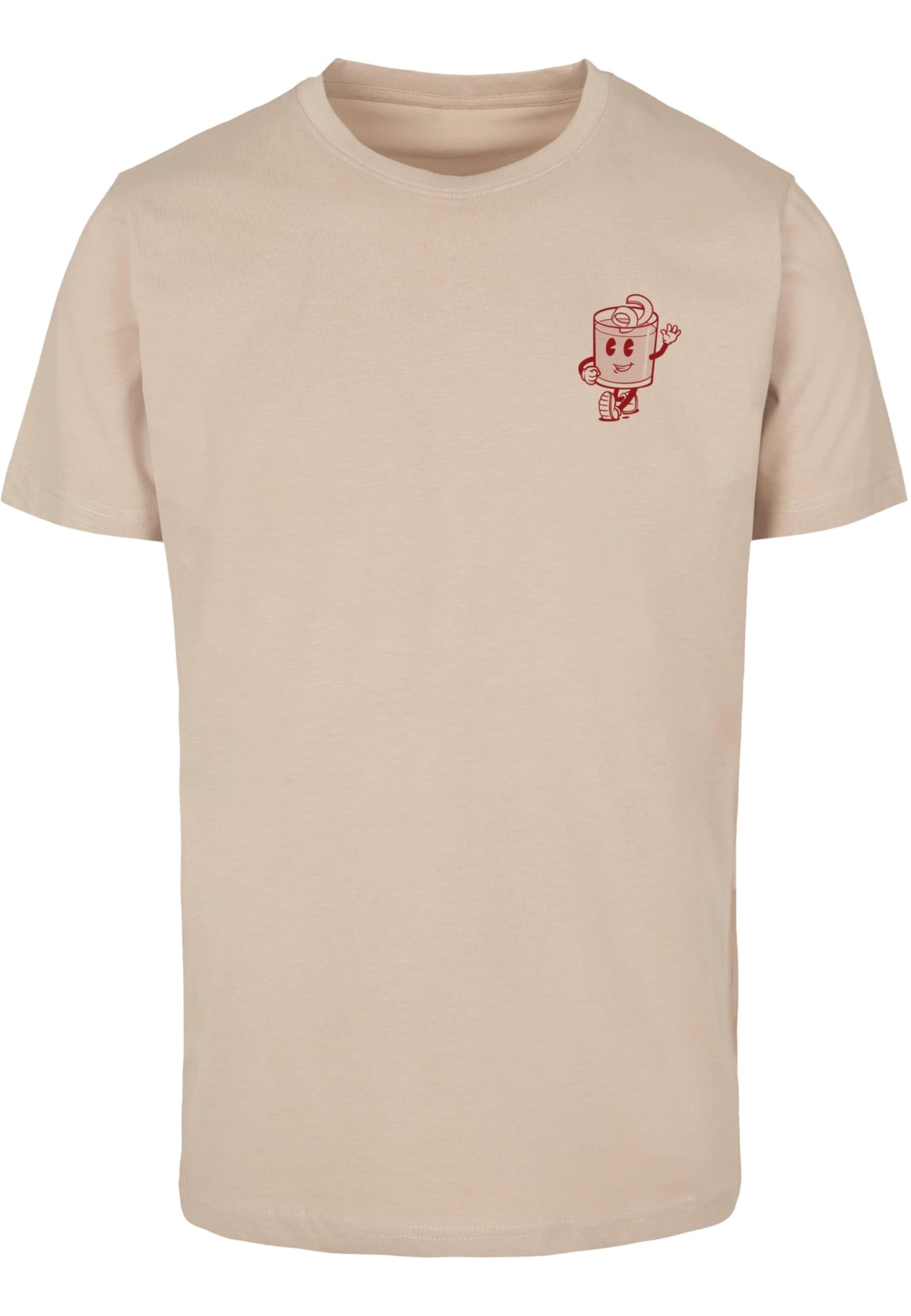 Maglietta 'Negroni Please' di Mister Tee in beige: frontale