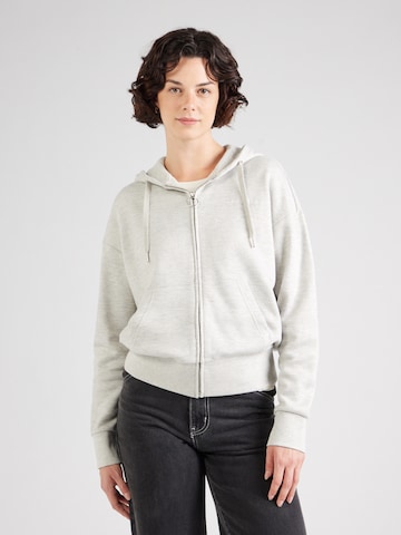 MUSTANG Sweatjacke 'Rochelle' in Weiß: Vorderseite