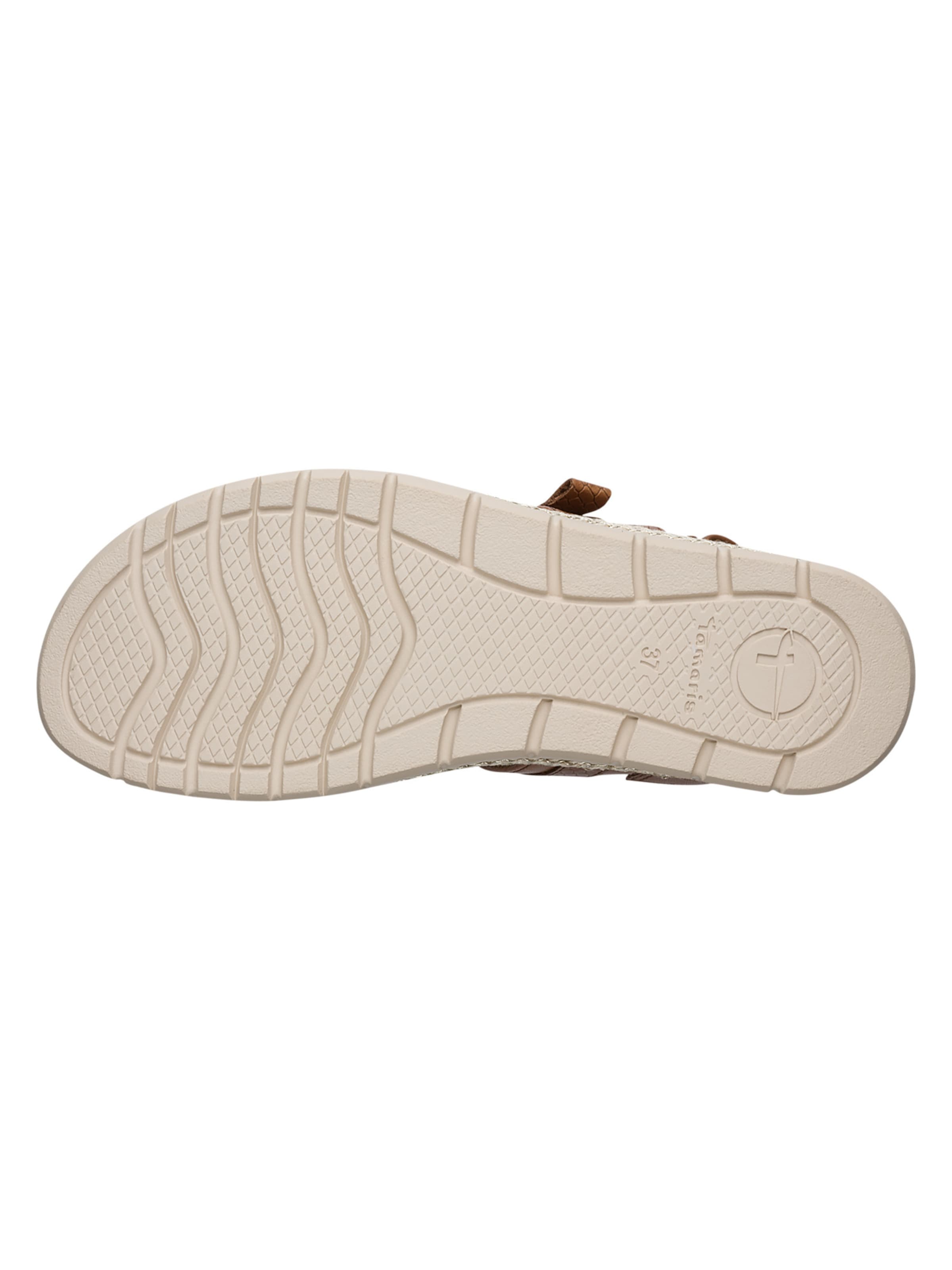 Tamaris Sandalen met riem in Bruin