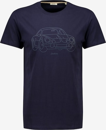 Deeluxe Shirt in Blau: Vorderseite