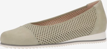 HASSIA Ballet Flats in Green: front