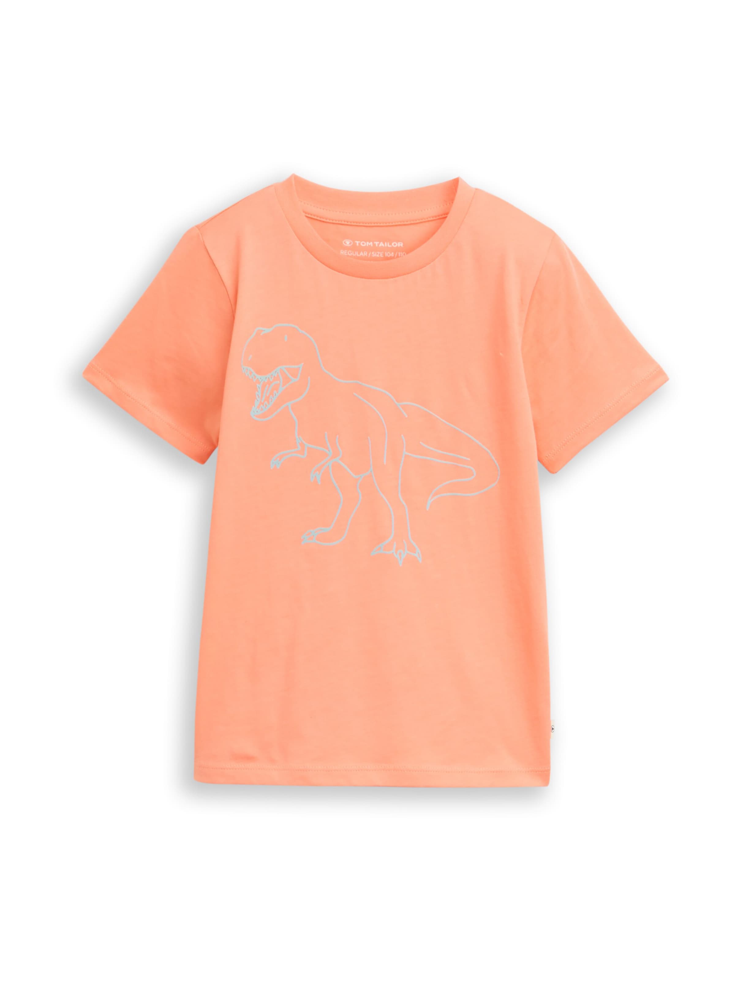 TOM TAILOR T-Shirt in Orange: Vorderseite