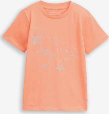 TOM TAILOR T-Shirt in Orange: Vorderseite