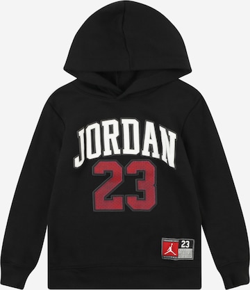JordanSweater majica - crna boja: prednji dio