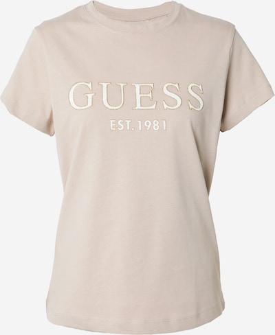 GUESS T-shirt 'NYRA' en poudre / blanc, Vue avec produit