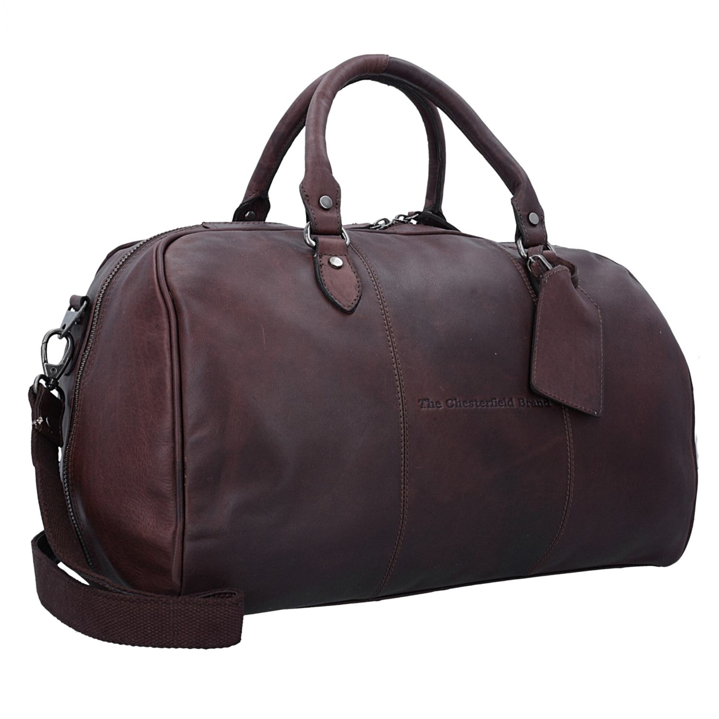The Chesterfield Brand Weekendtas 'Liam' in Bruin