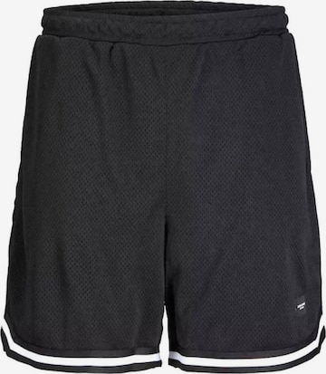Loosefit Pantaloni sportivi di JACK & JONES in nero: frontale