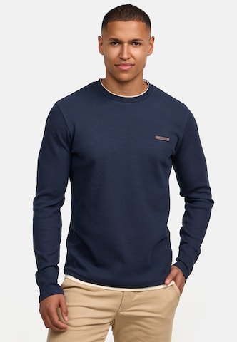 INDICODE JEANS Shirt ' Sigfinn ' in Blau: Vorderseite