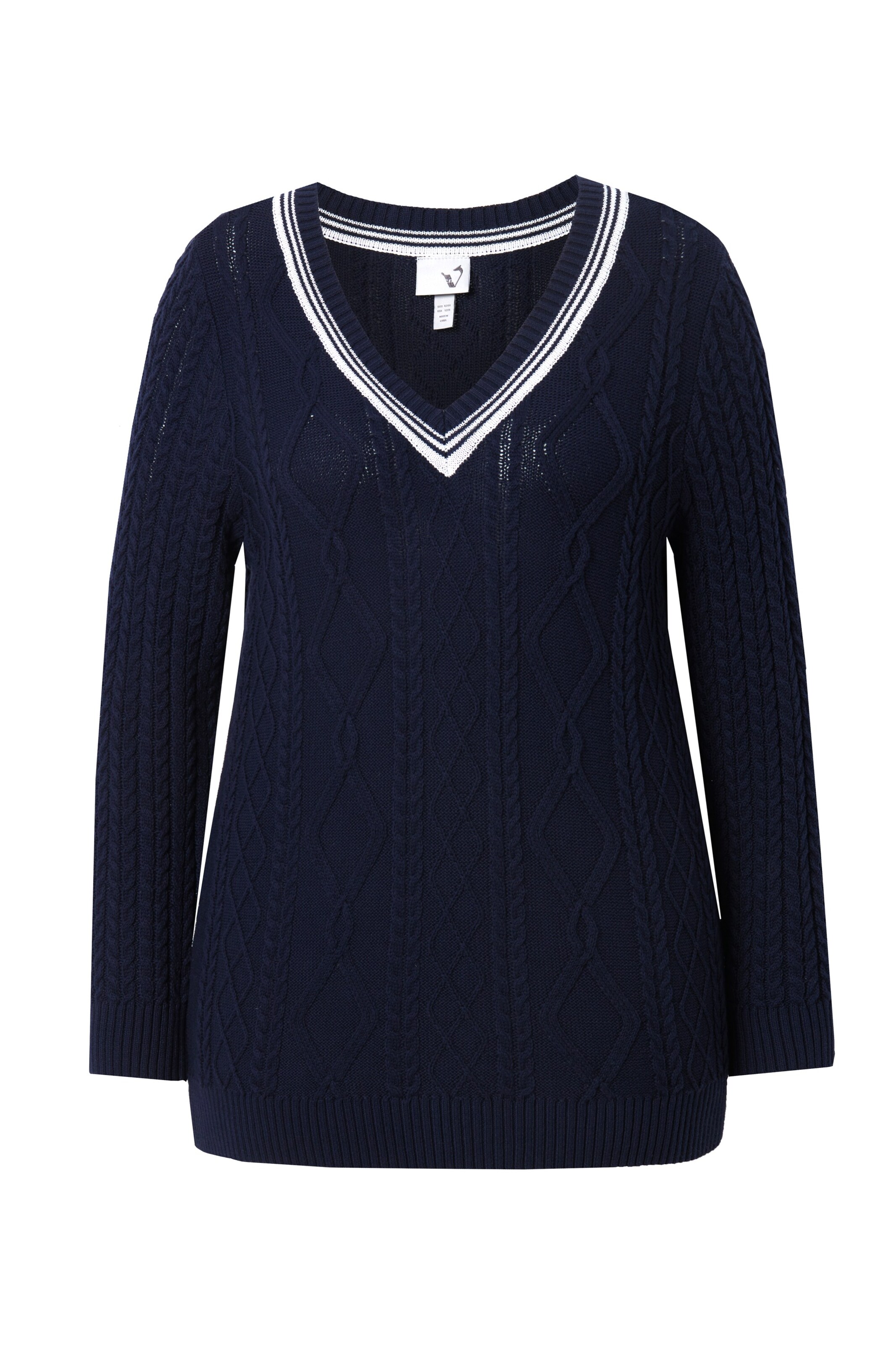 Ulla Popken Sweater in Blue: front