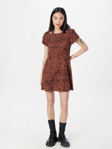 Volcom Dress 'Dino' in Brown: front