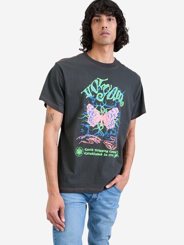 Volcom T-Shirt 'DIABOLICAL INHERITANCE' in Grau: Vorderseite