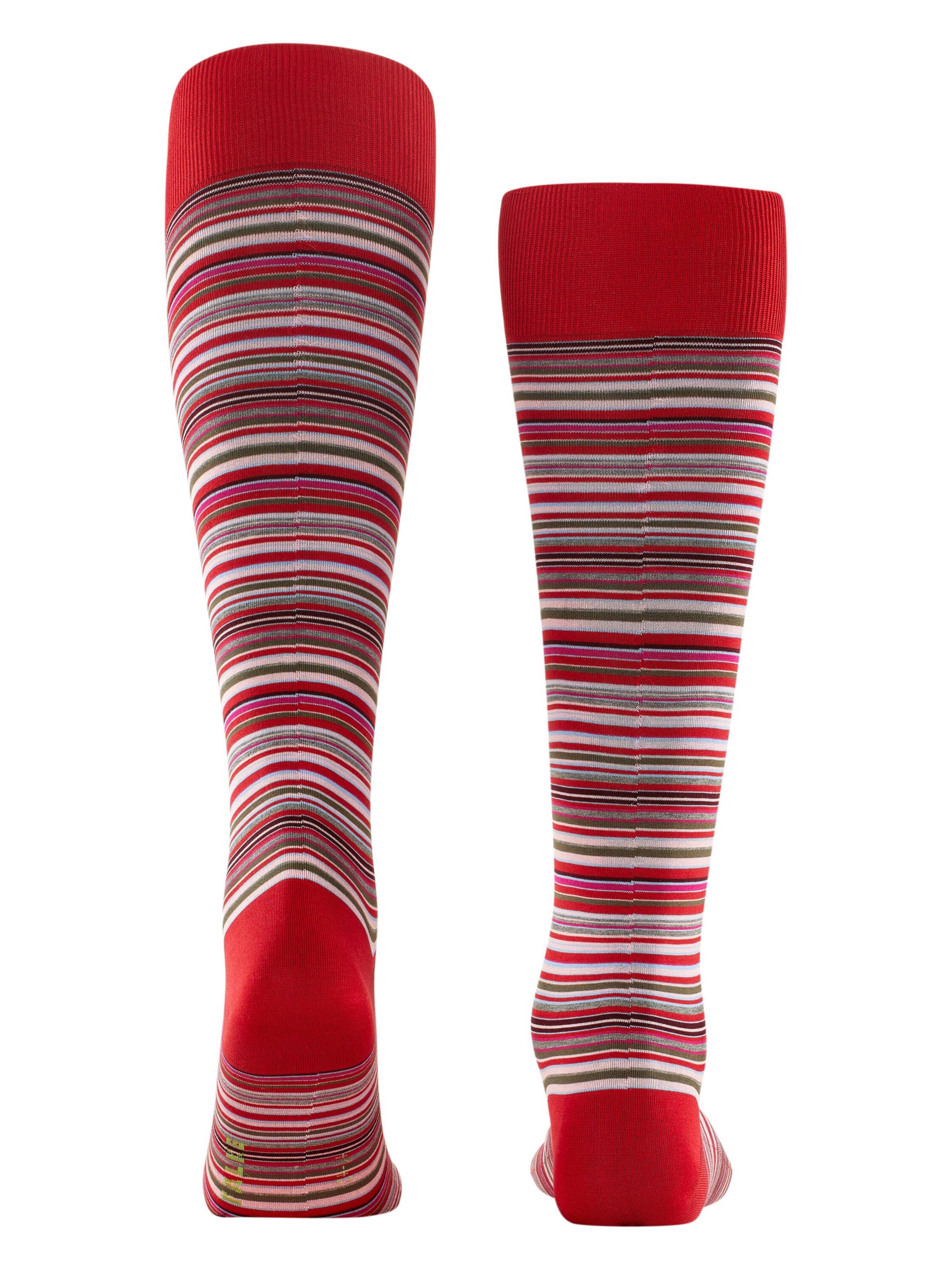 FALKE Knee High Socks 'Microblock' in Red