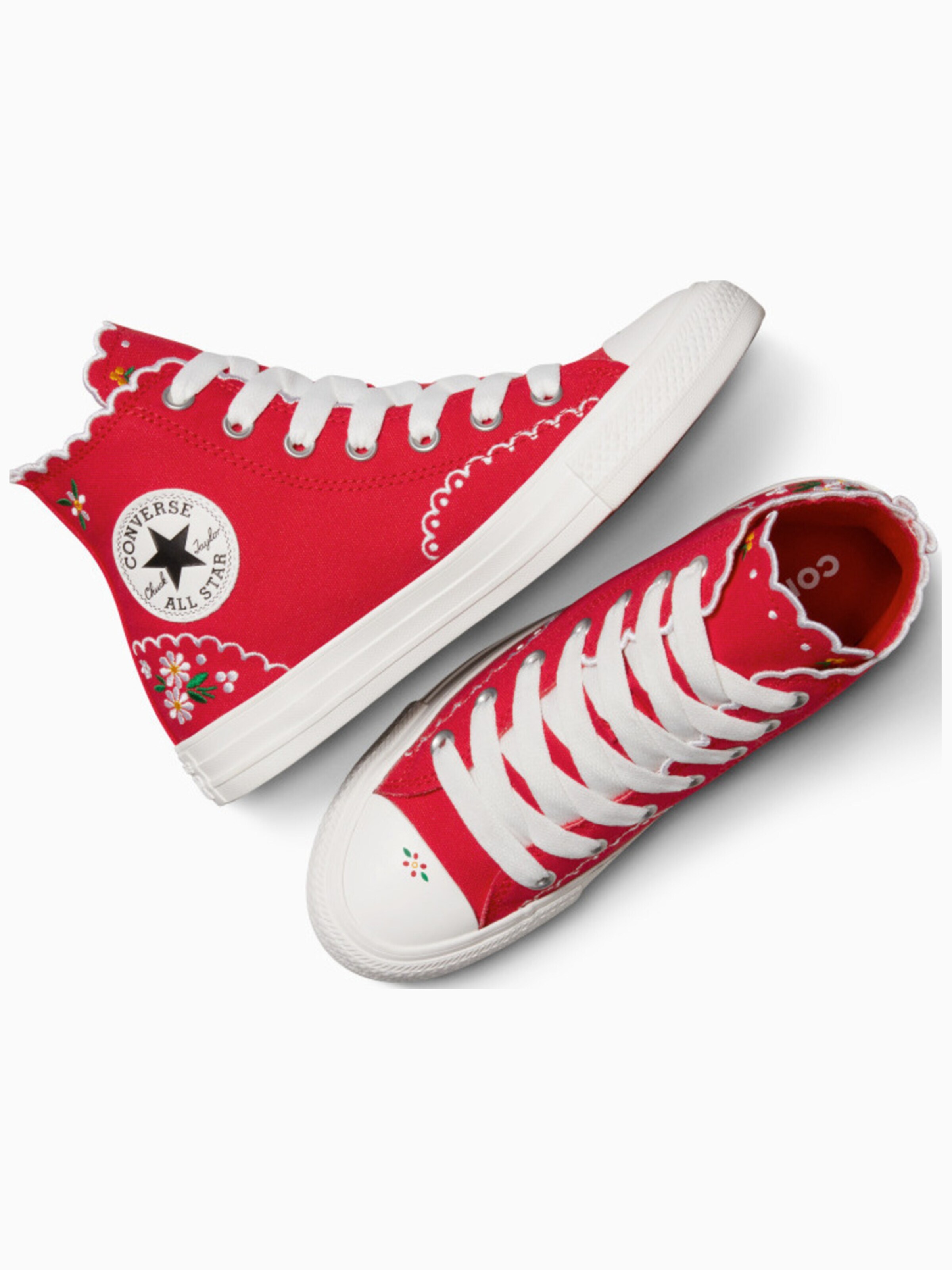 CONVERSE Sneaker high 'Chuck Taylor All Star' in Rot