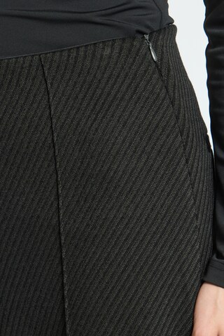 Wide Leg Pantalon 'KATE' ICHI en marron