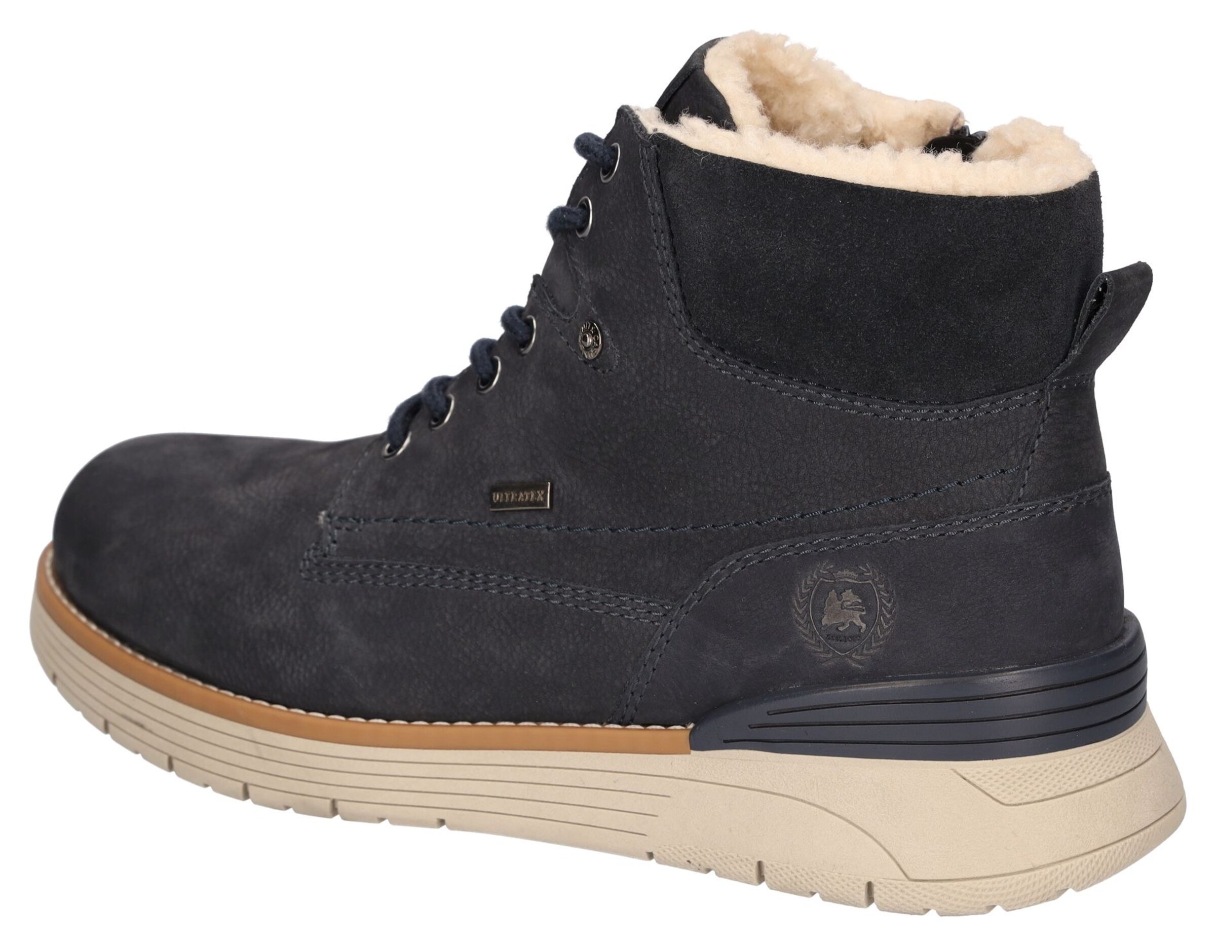 LERROS Lace-Up Boots in Blue
