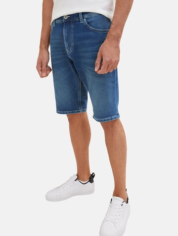 TOM TAILOR Slimfit Shorts 'Josh' in Blau