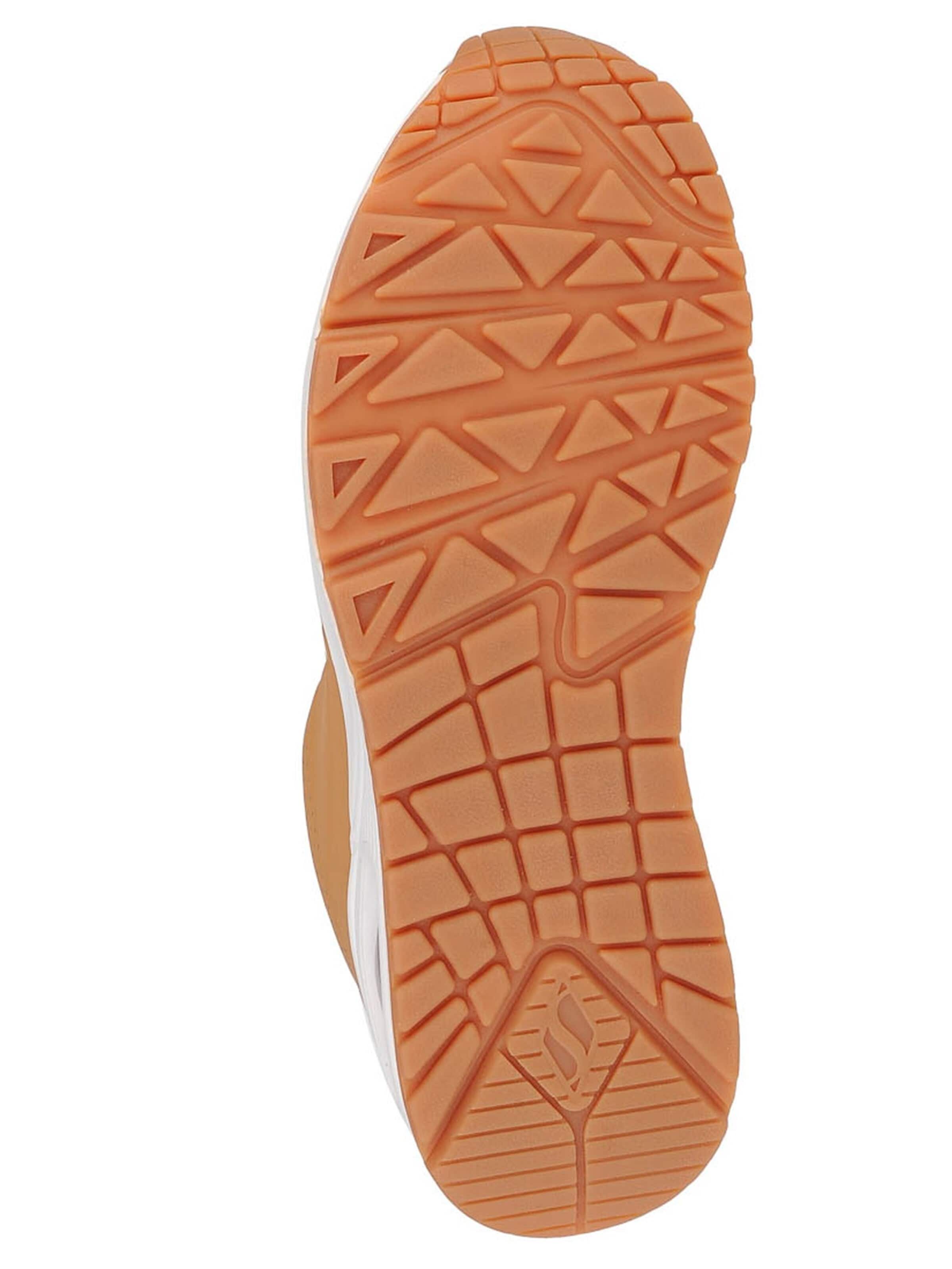 SKECHERS Sneakers laag 'Skechers Uno-Stand on Air' in Bruin