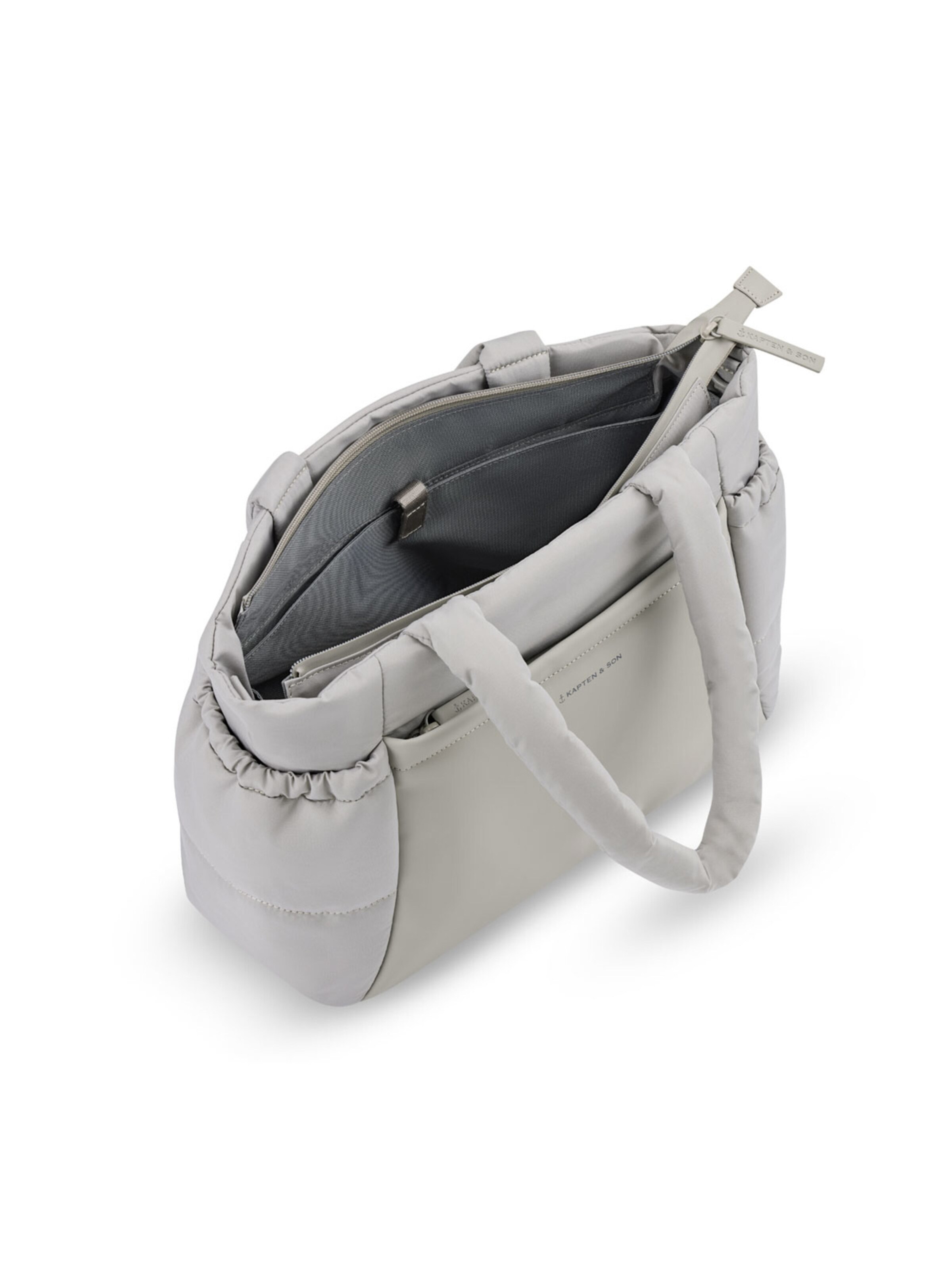 Kapten & Son Shopper 'Hellvi Cloud Medium'‌ in Grau