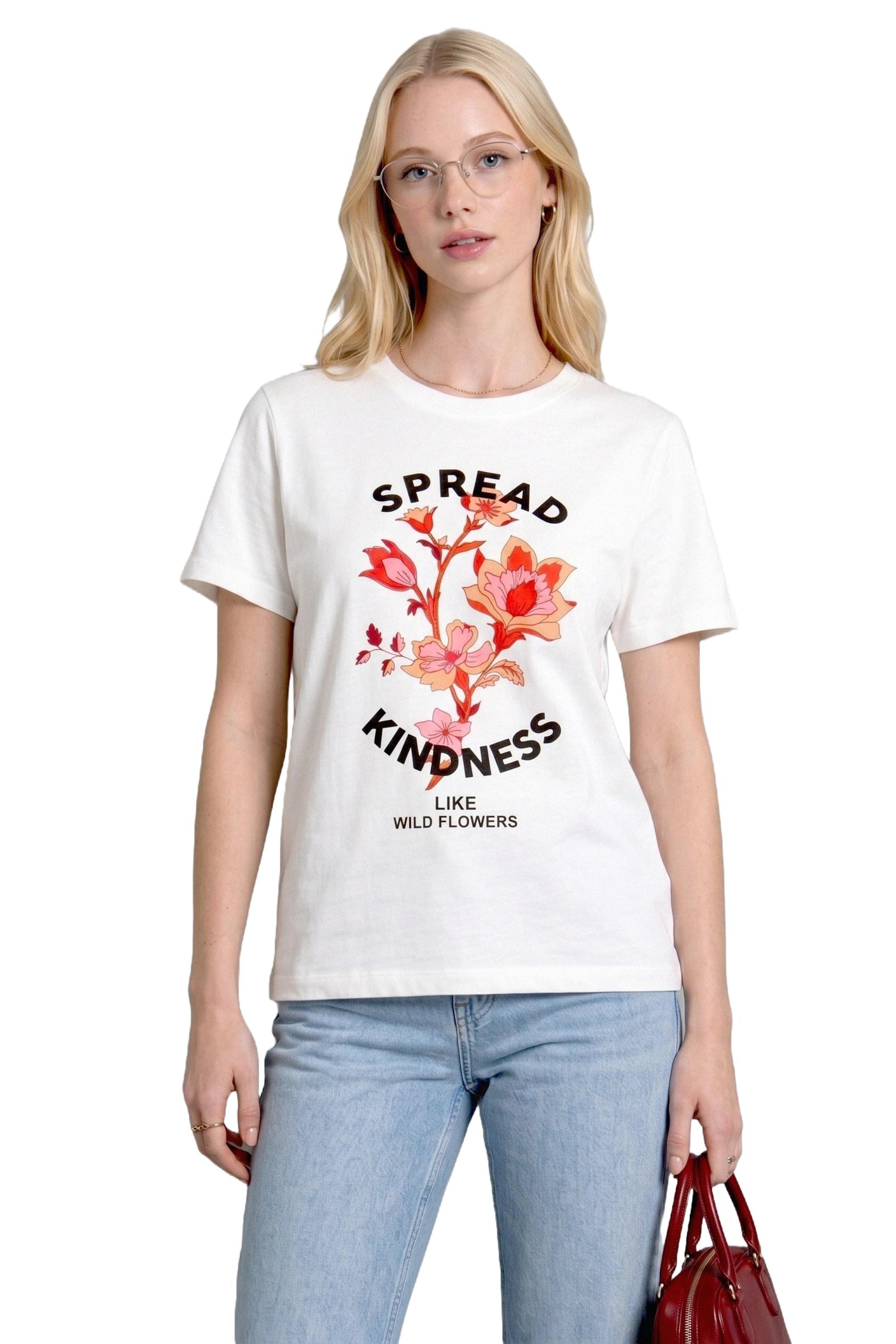 Alexa Dash T-Shirt in Weiß