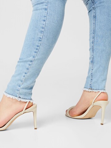 ONLY Carmakoma Skinny Jeans 'Willy' in Blauw