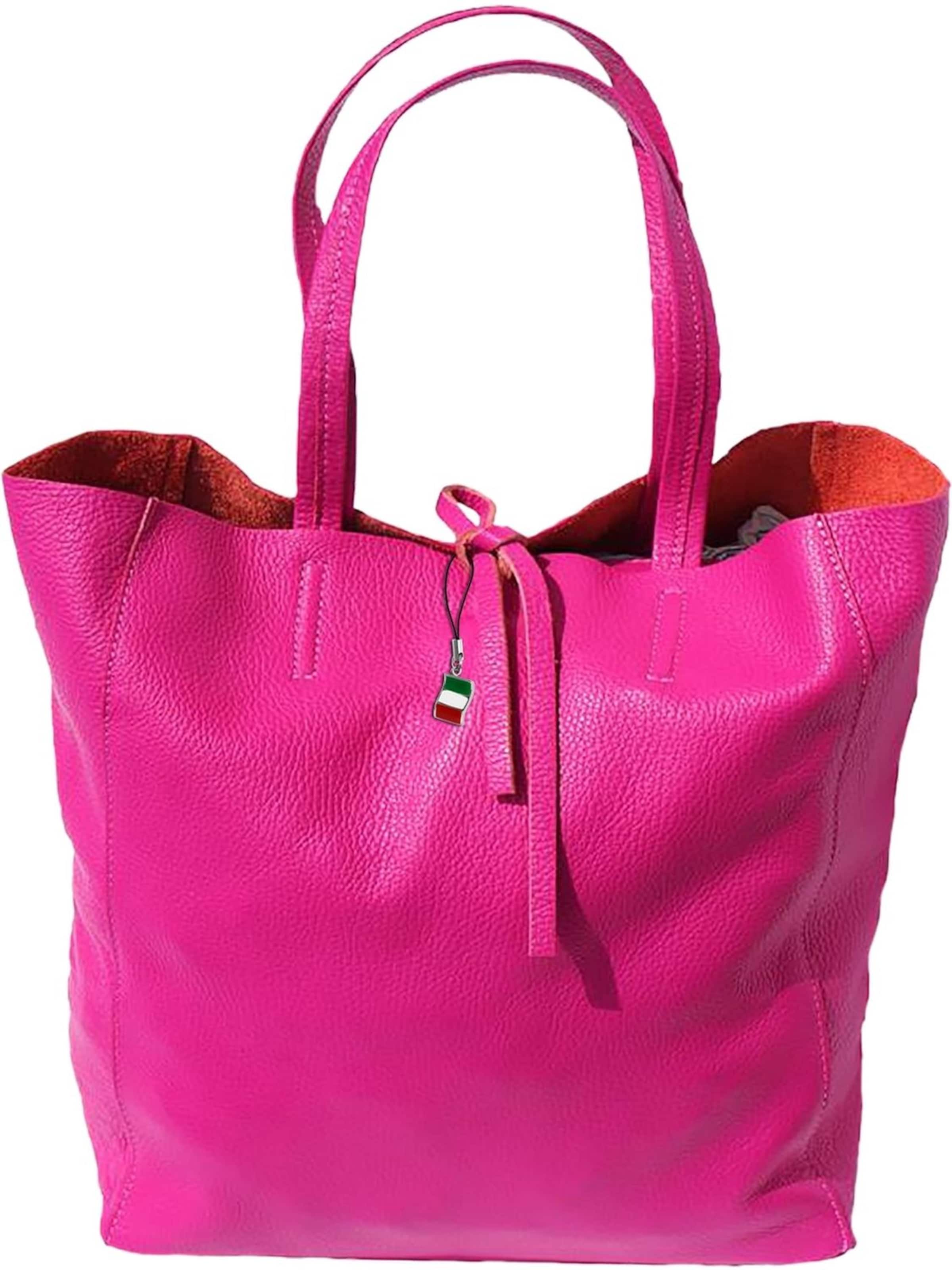 Florence Shoulder Bag in Pink: front