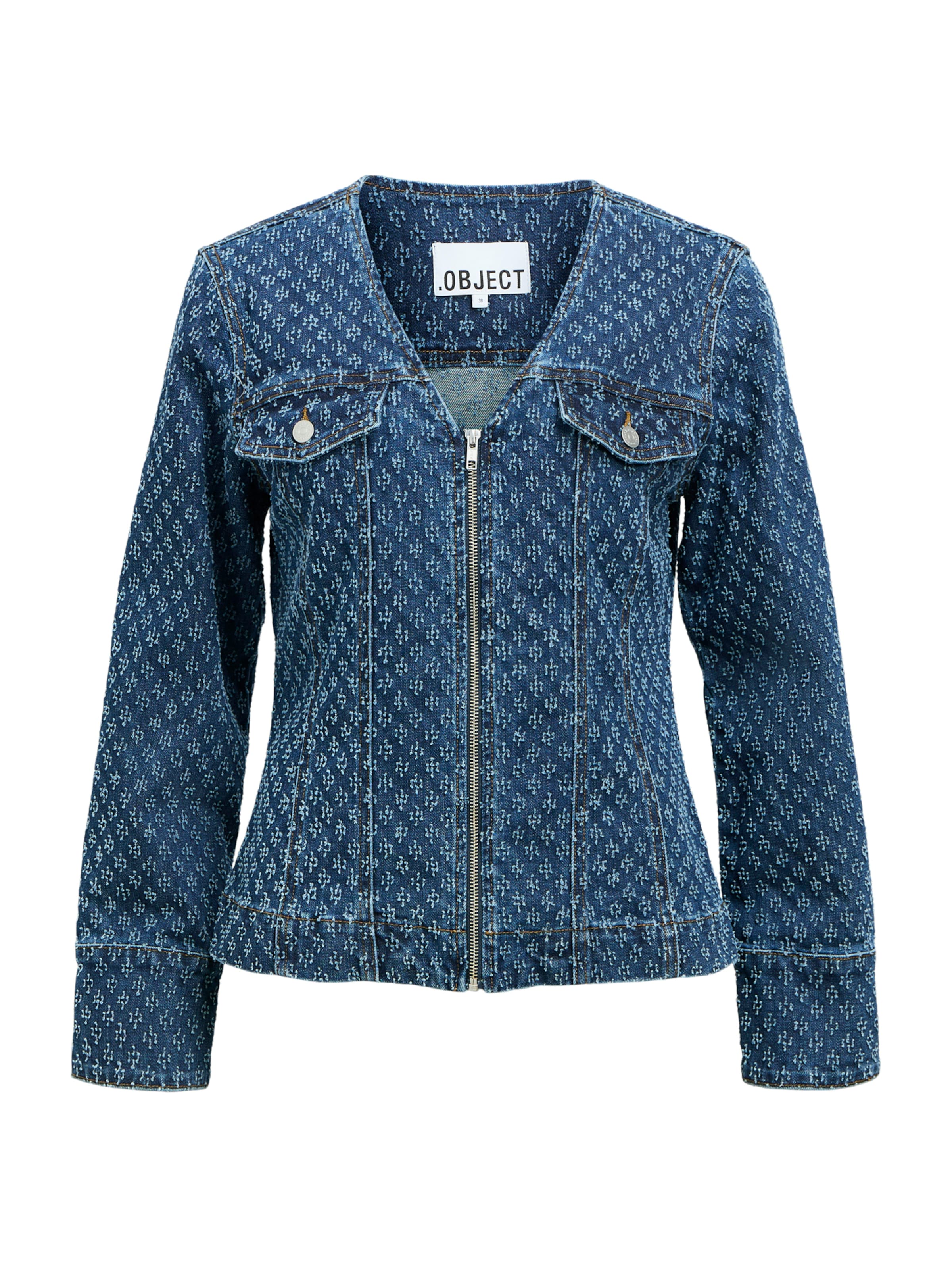 OBJECT Between-season jacket 'Luna' in Blue: front