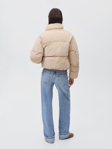 MANGO TEEN Overgangsjakke i beige