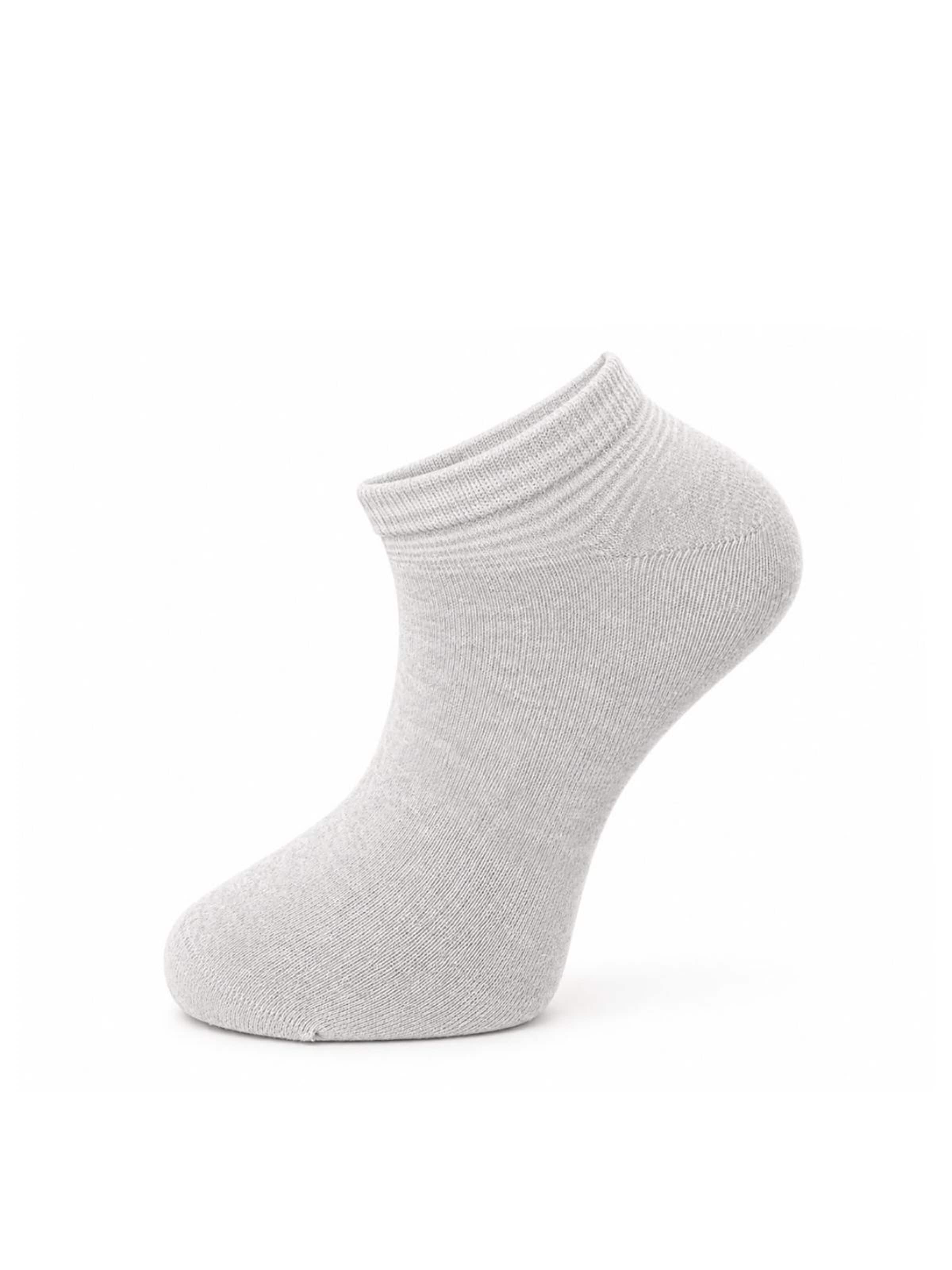 El Sueno Sokken 'Men's Stripe Cotton Blend Sneaker Socks' in Gemengde kleuren