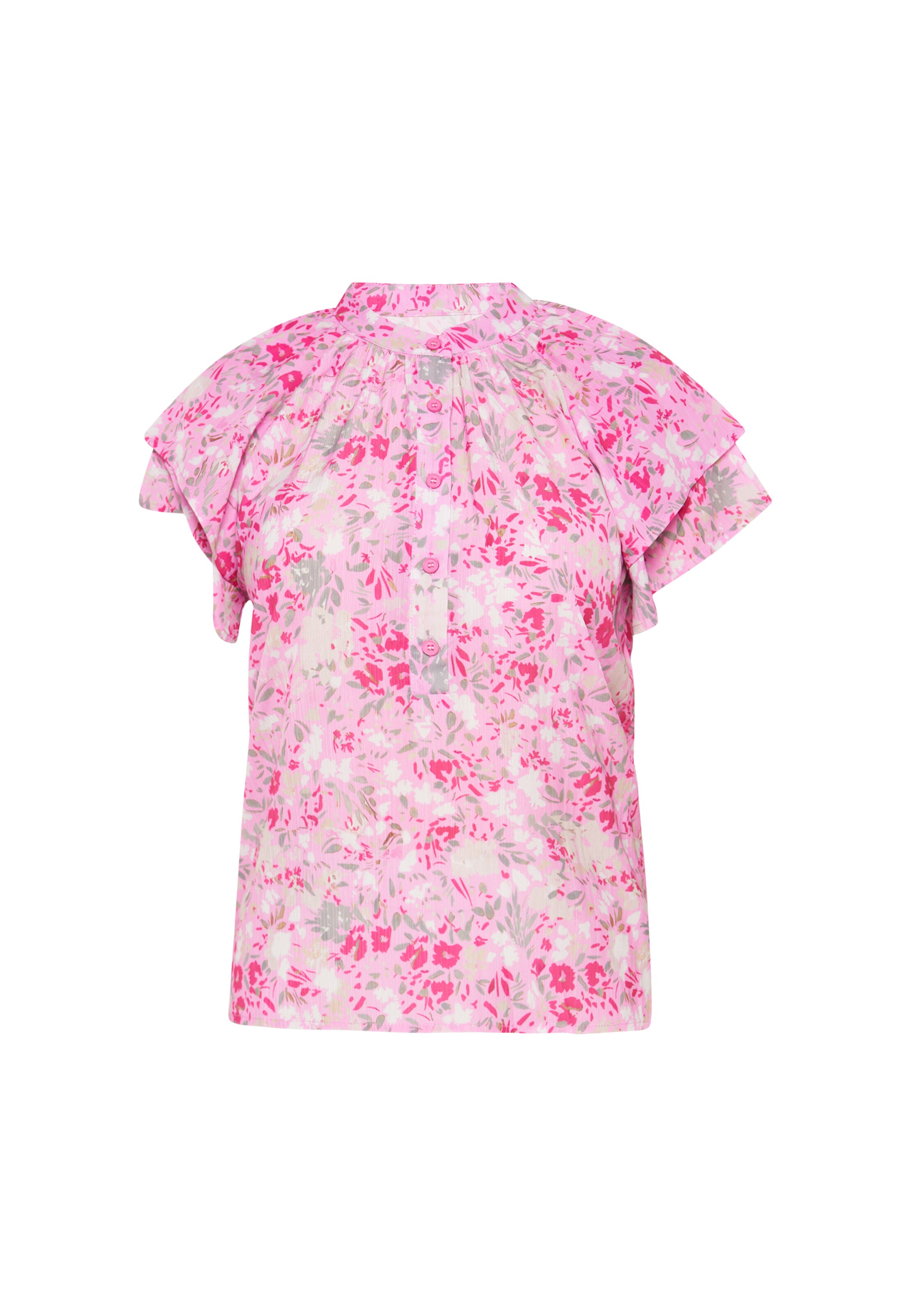 FELIPA Блузка 'Fashion Look' в Ярко-розовый: спереди