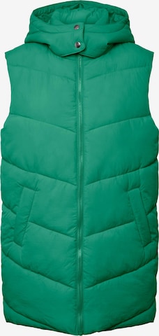 PIECES Vest 'Jamilla' in Green