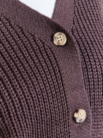 Hailys Knit Cardigan 'Pi44pa' in Brown