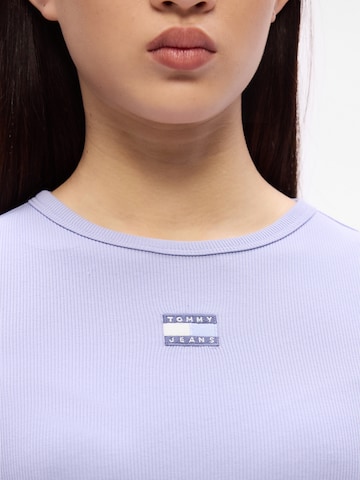 Tommy Jeans Majica | vijolična barva