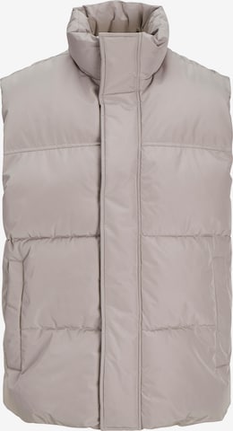 Gilet 'JJEBradley' JACK & JONES en beige : devant