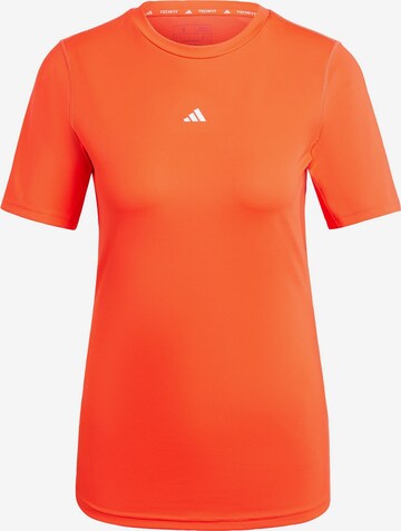ADIDAS PERFORMANCE Performance shirt in Orange: front