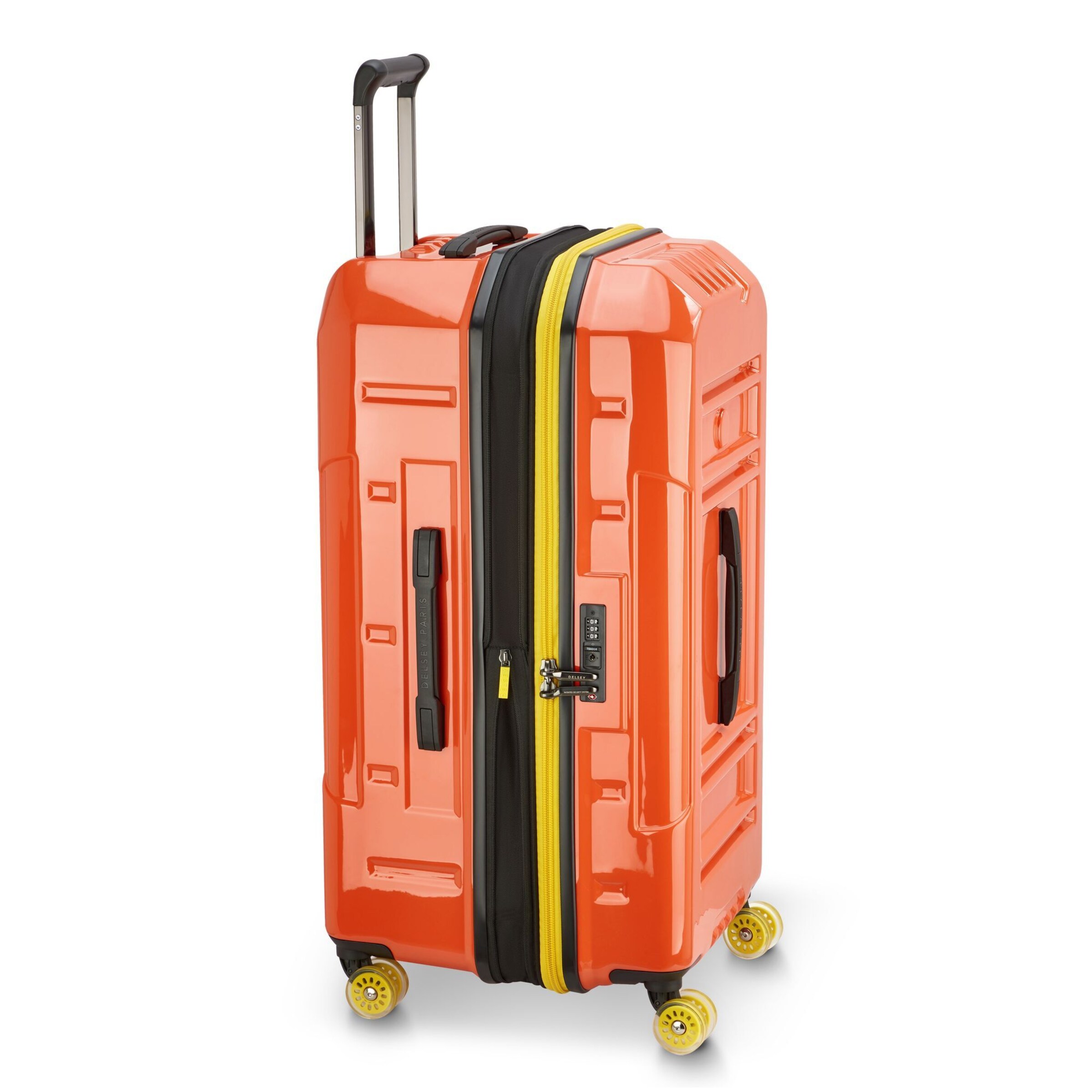 Trolley 'Rempart 2.0' di Delsey Paris in arancione