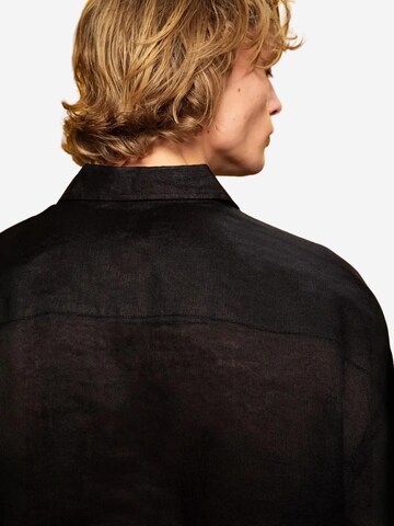 Giesto - Comfort Fit Camisa em preto