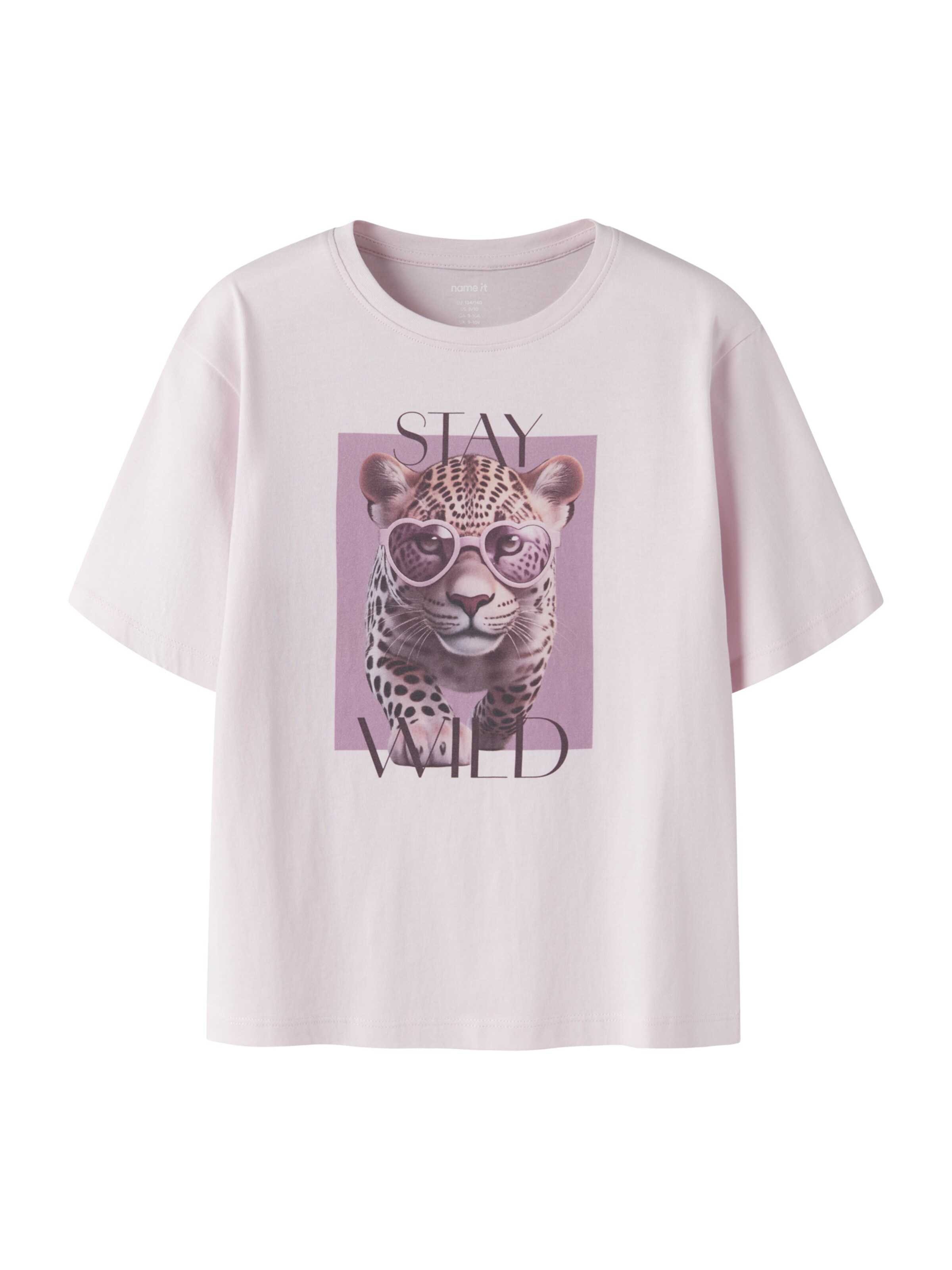 NAME IT Shirt 'NKFVOTEA' in Purple: front