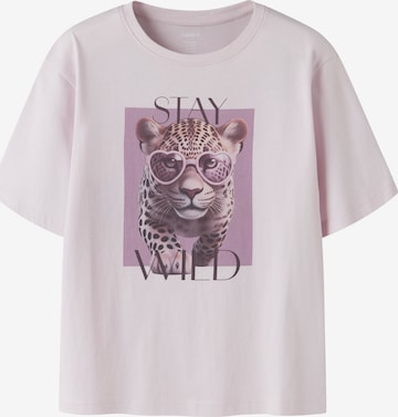 NAME IT Shirt 'NKFVOTEA' in Purple: front