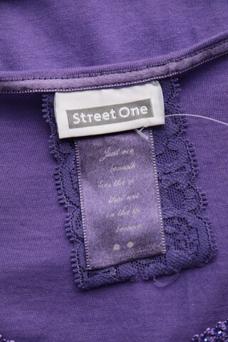 STREET ONE Longsleeve-Shirt M in Lila