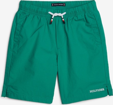 Pantalon TOMMY HILFIGER en vert : devant