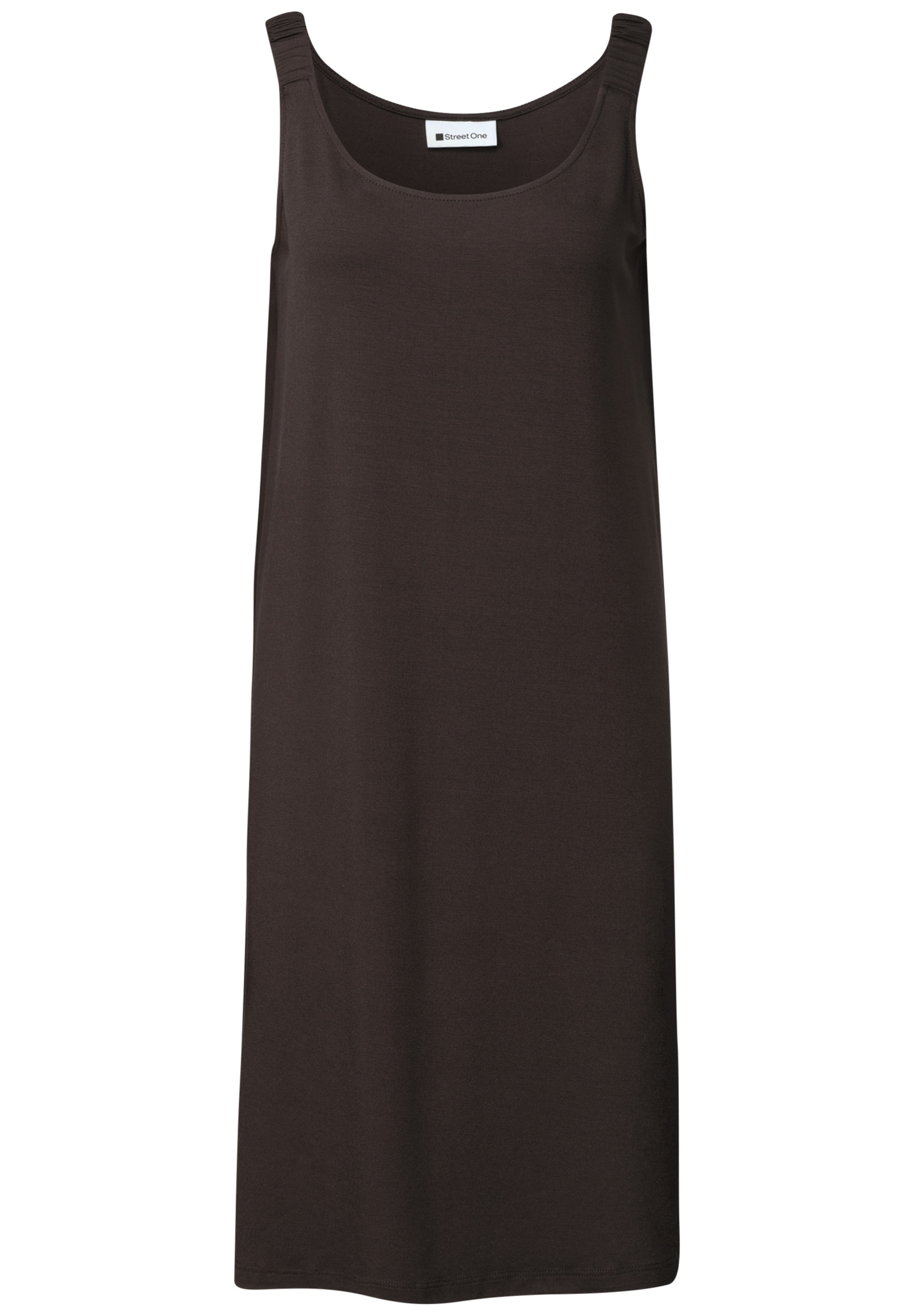 STREET ONE Kleid in Braun: Vorderseite