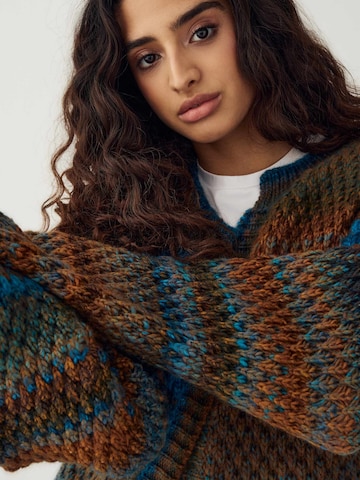 Cardigan ' Gio ' Noella en bleu