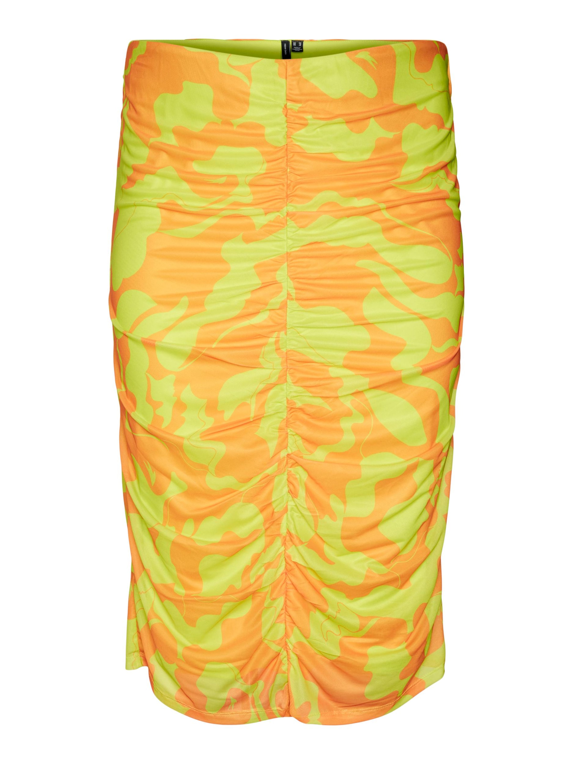 Vero Moda Collab Skirt 'JOANN' in Orange: front