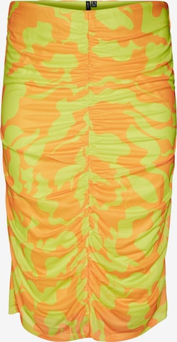 Vero Moda Collab - Falda 'JOANN' en naranja: frente